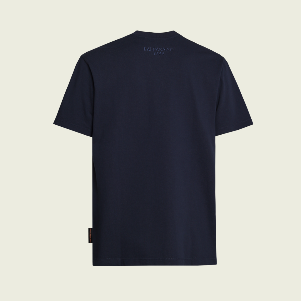 T SHIRT QUIET NAVY
