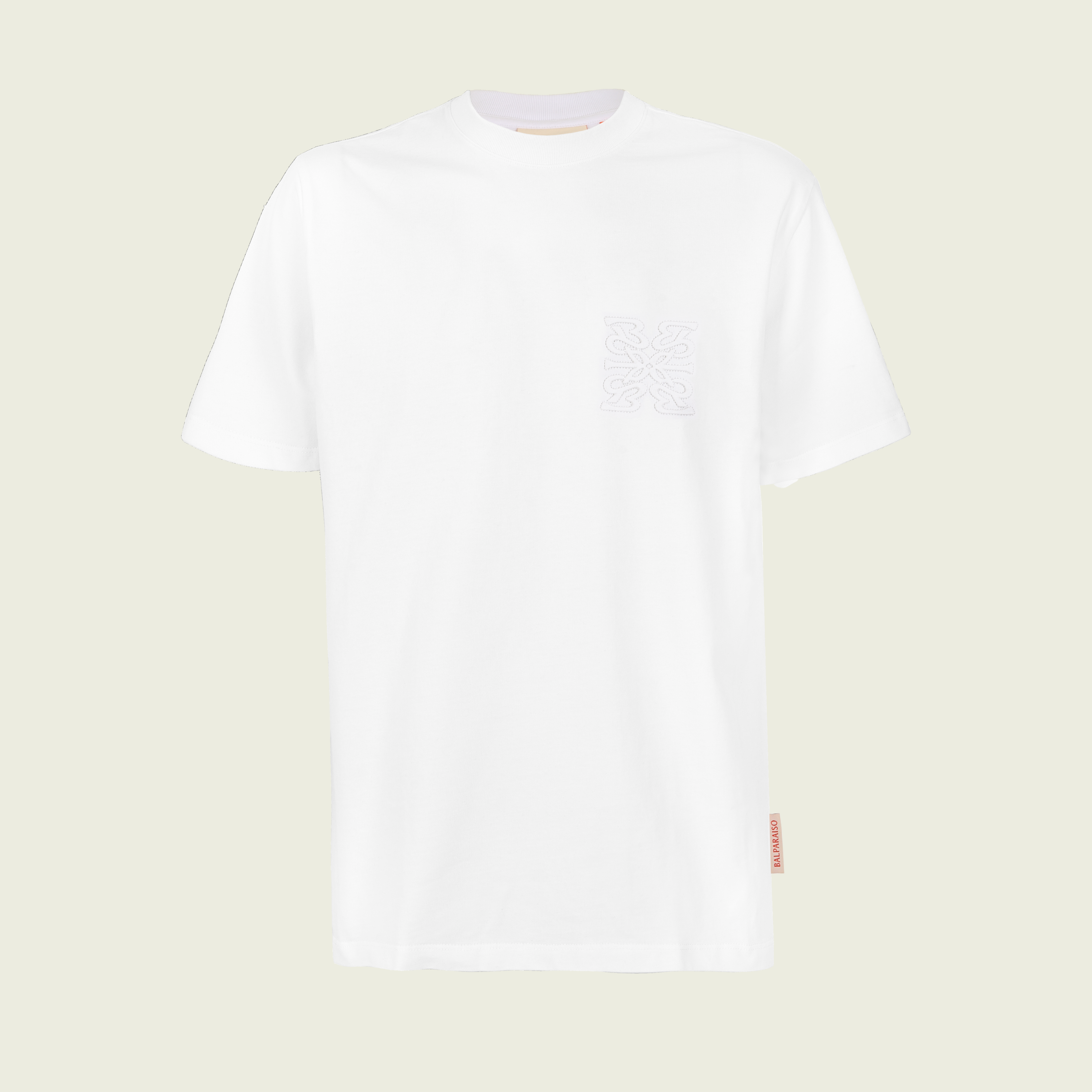 T SHIRT QUIET SIGNATURE WHITE