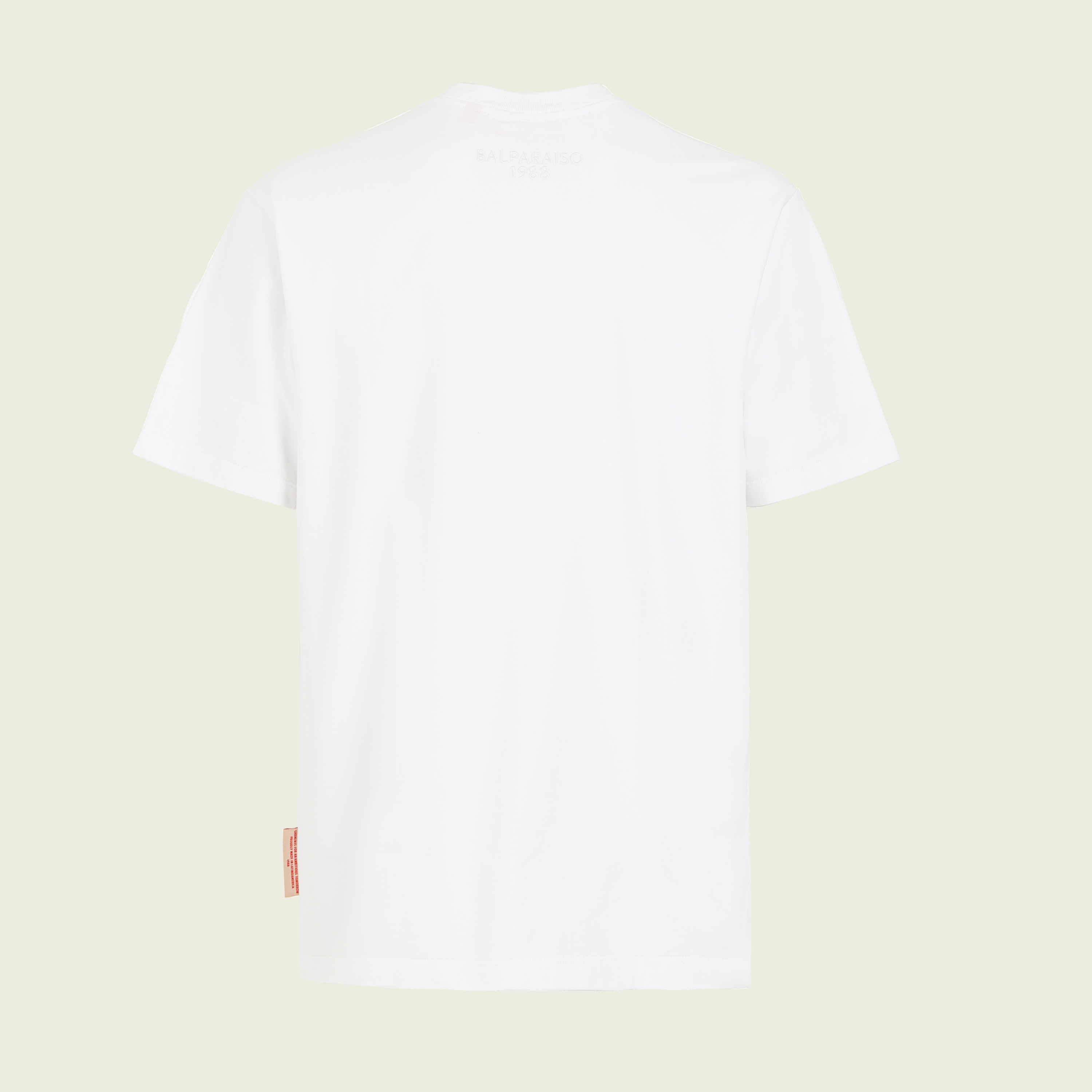 T SHIRT QUIET SIGNATURE WHITE