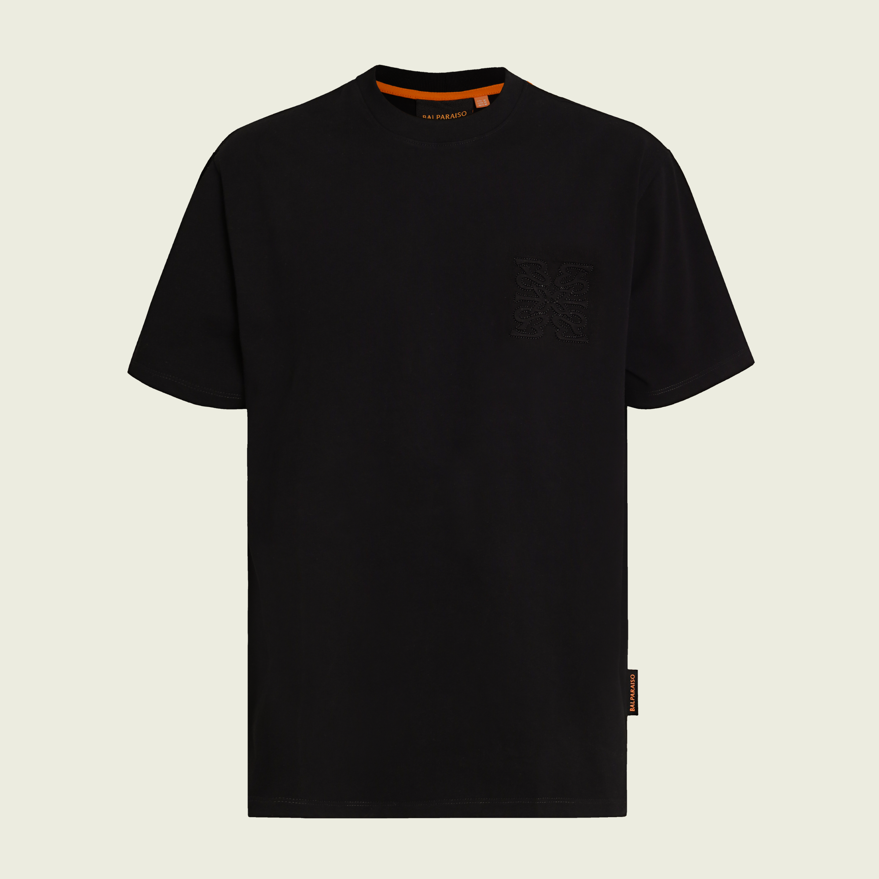 T SHIRT QUIET SIGNATURE BLACK