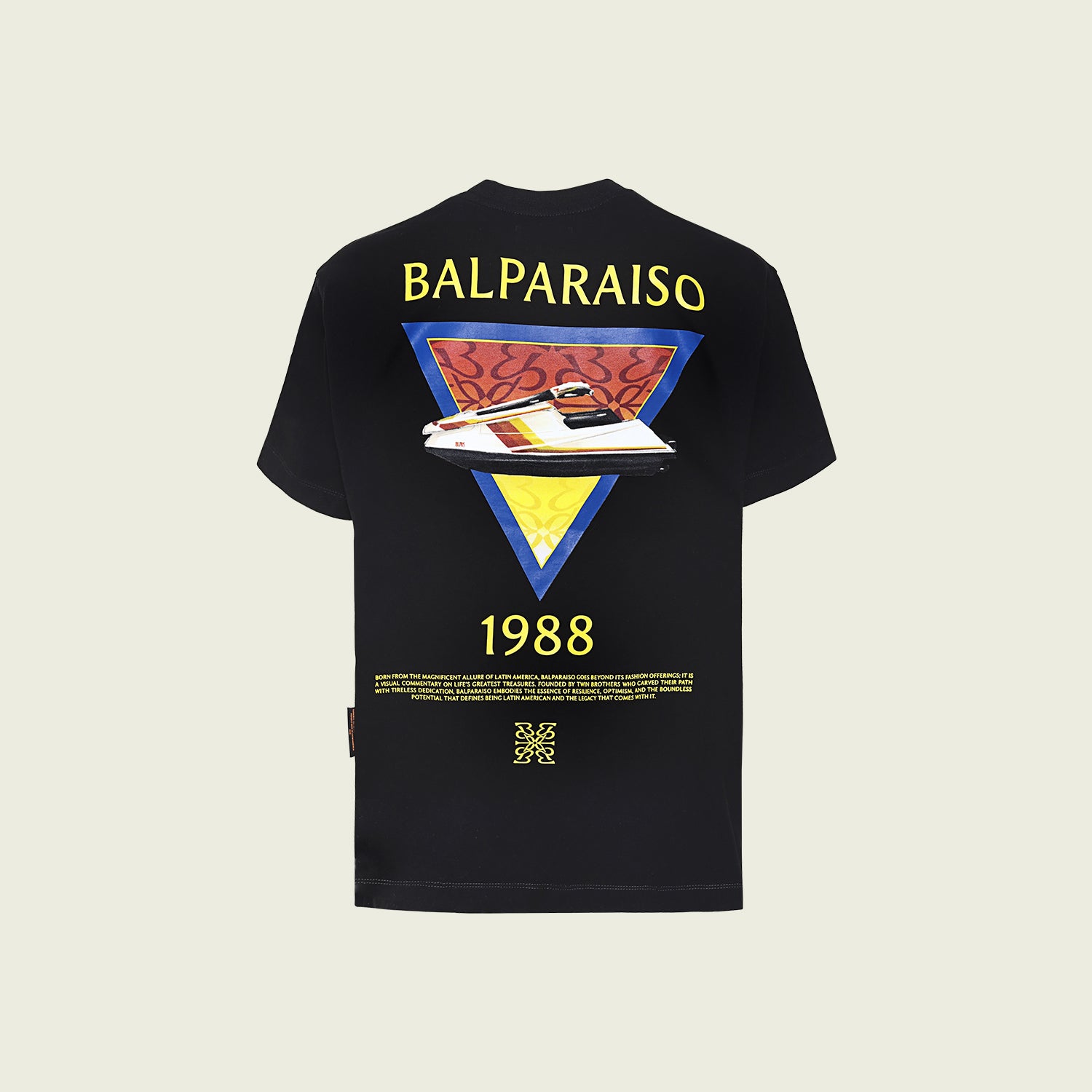 JETSKI BLACK T-SHIRT