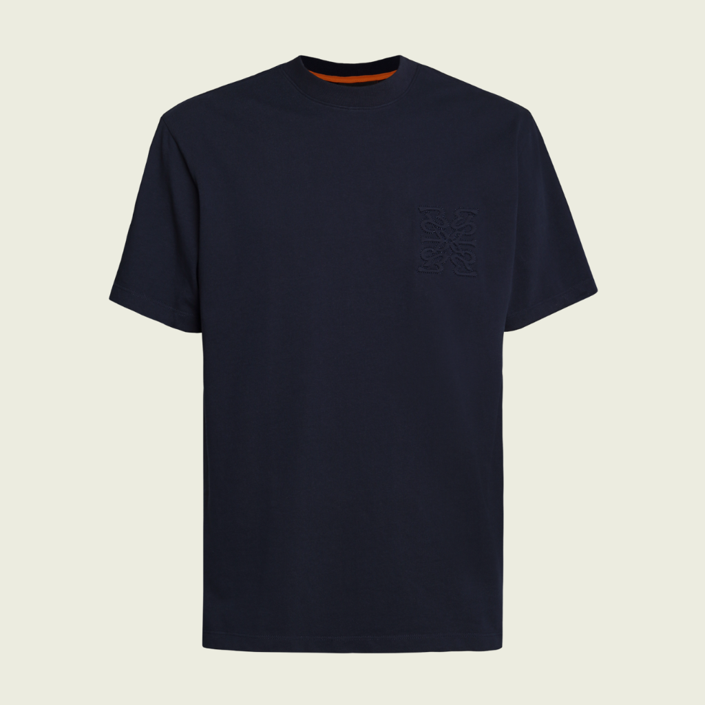 T SHIRT QUIET NAVY