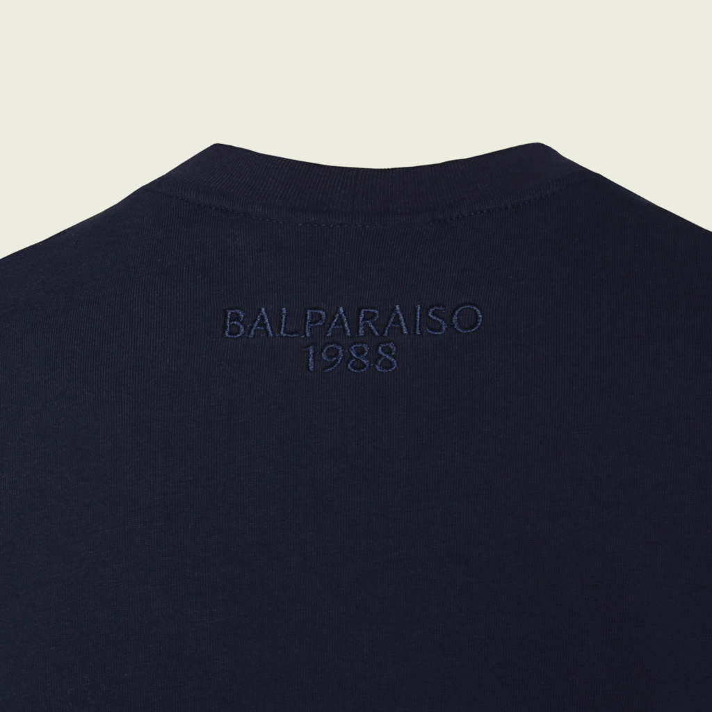 T SHIRT QUIET NAVY