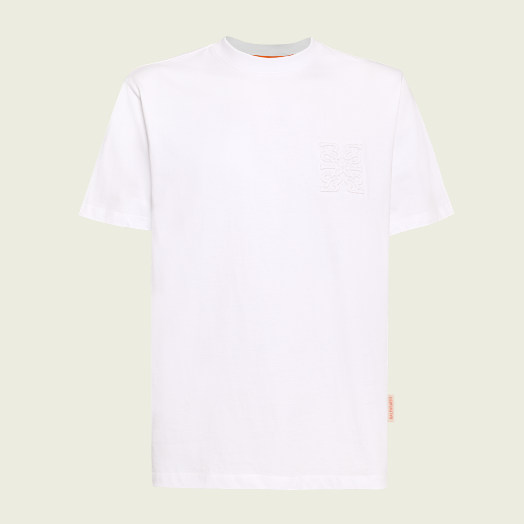 T SHIRT QUIET SIGNATURE WHITE