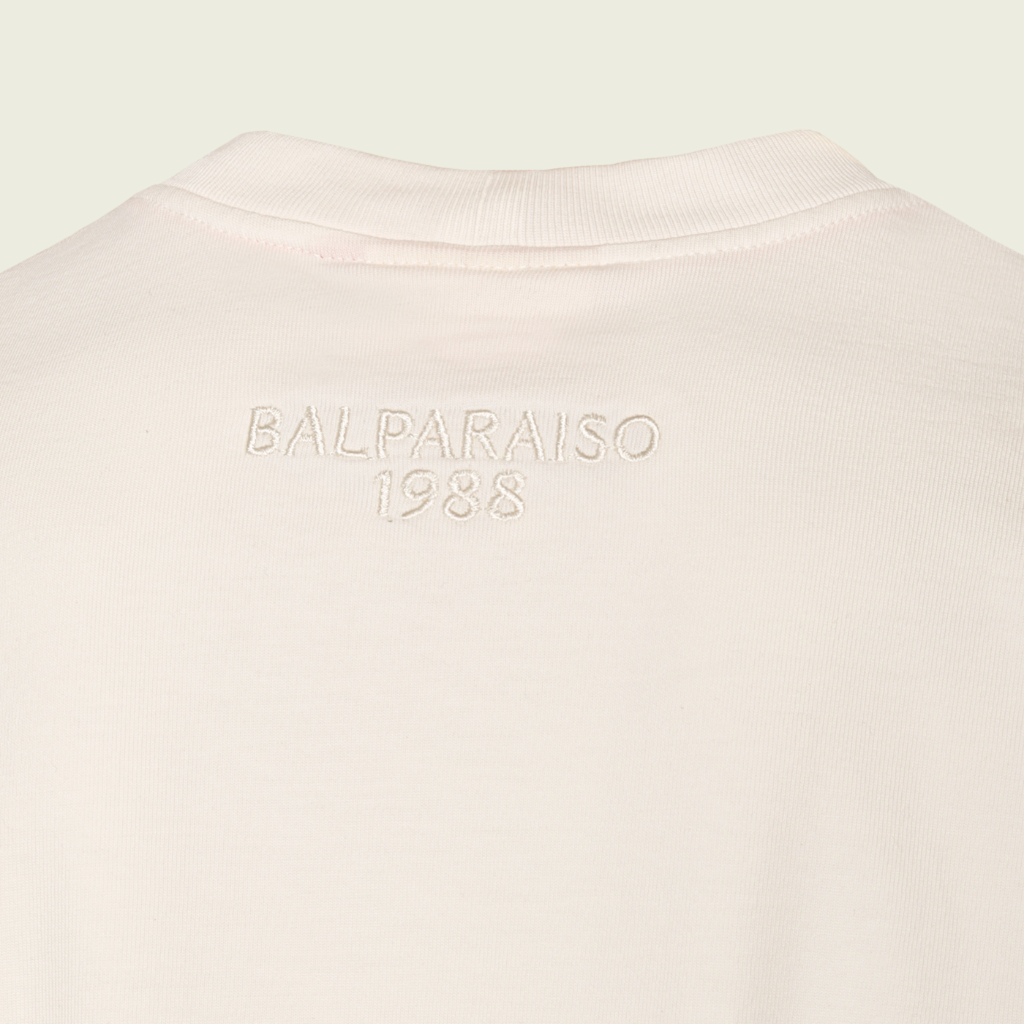 T SHIRT QUIET SIGNATURE WHITE