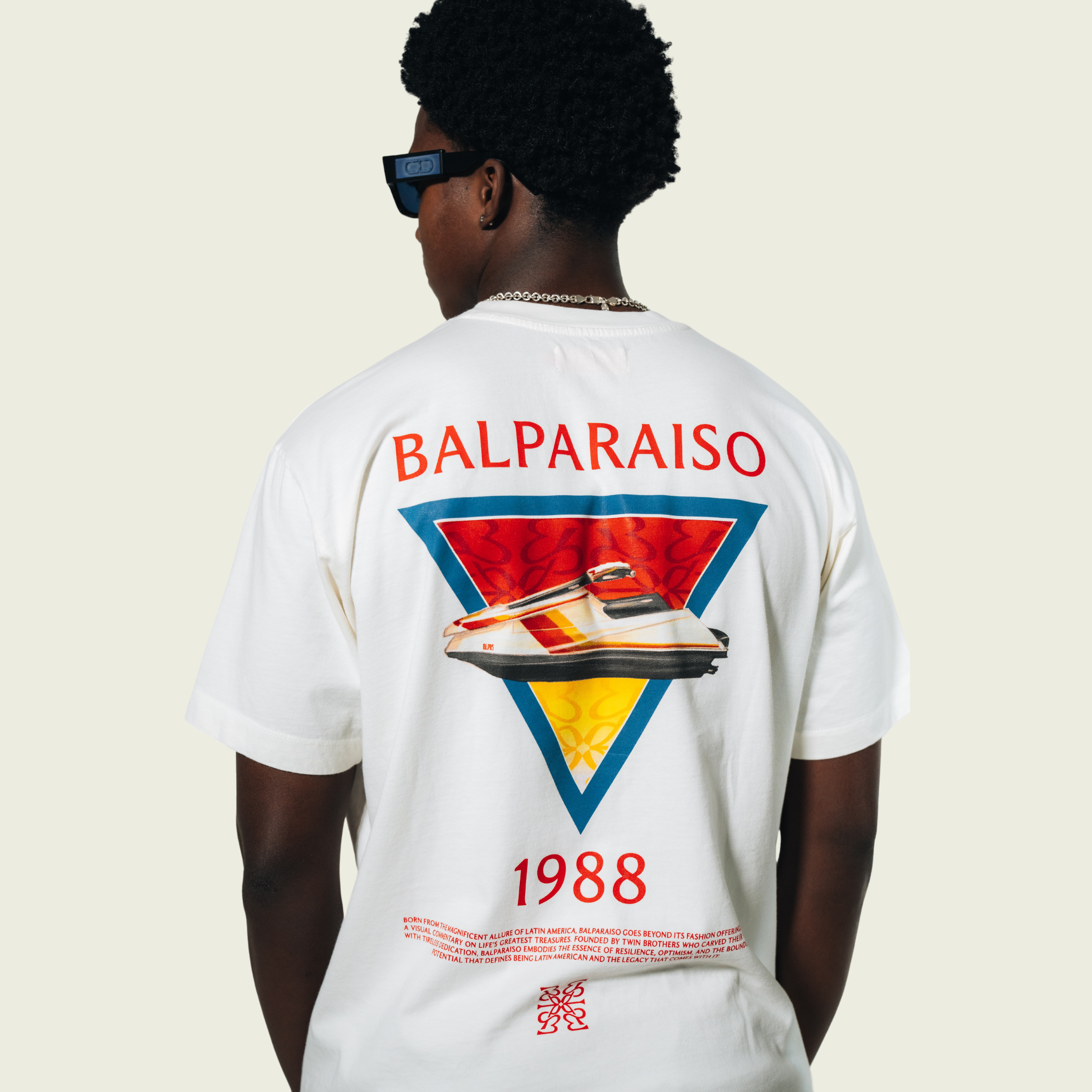 JETSKI WHITE T-SHIRT