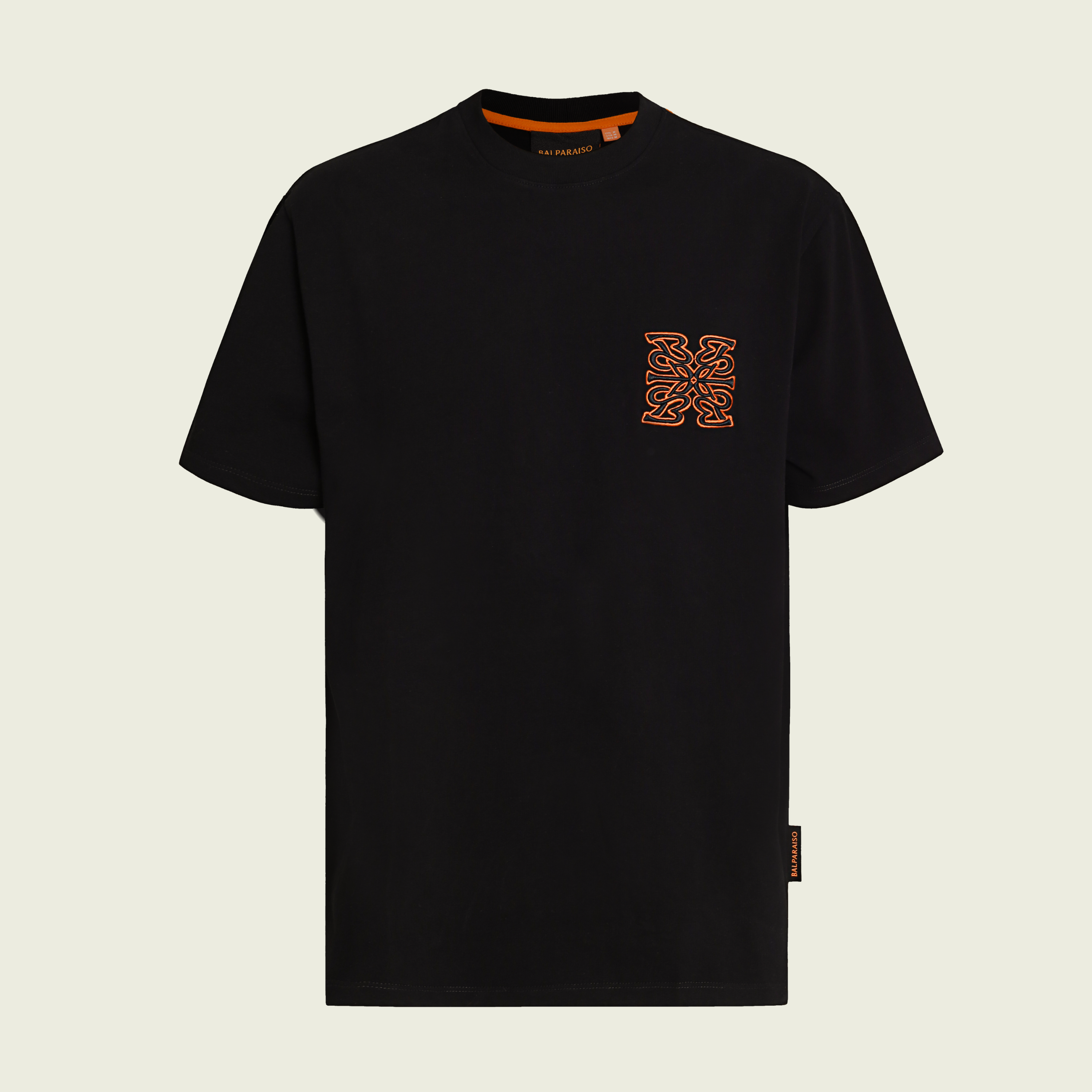 T SHIRT  ORANGE NIGHT BLACK