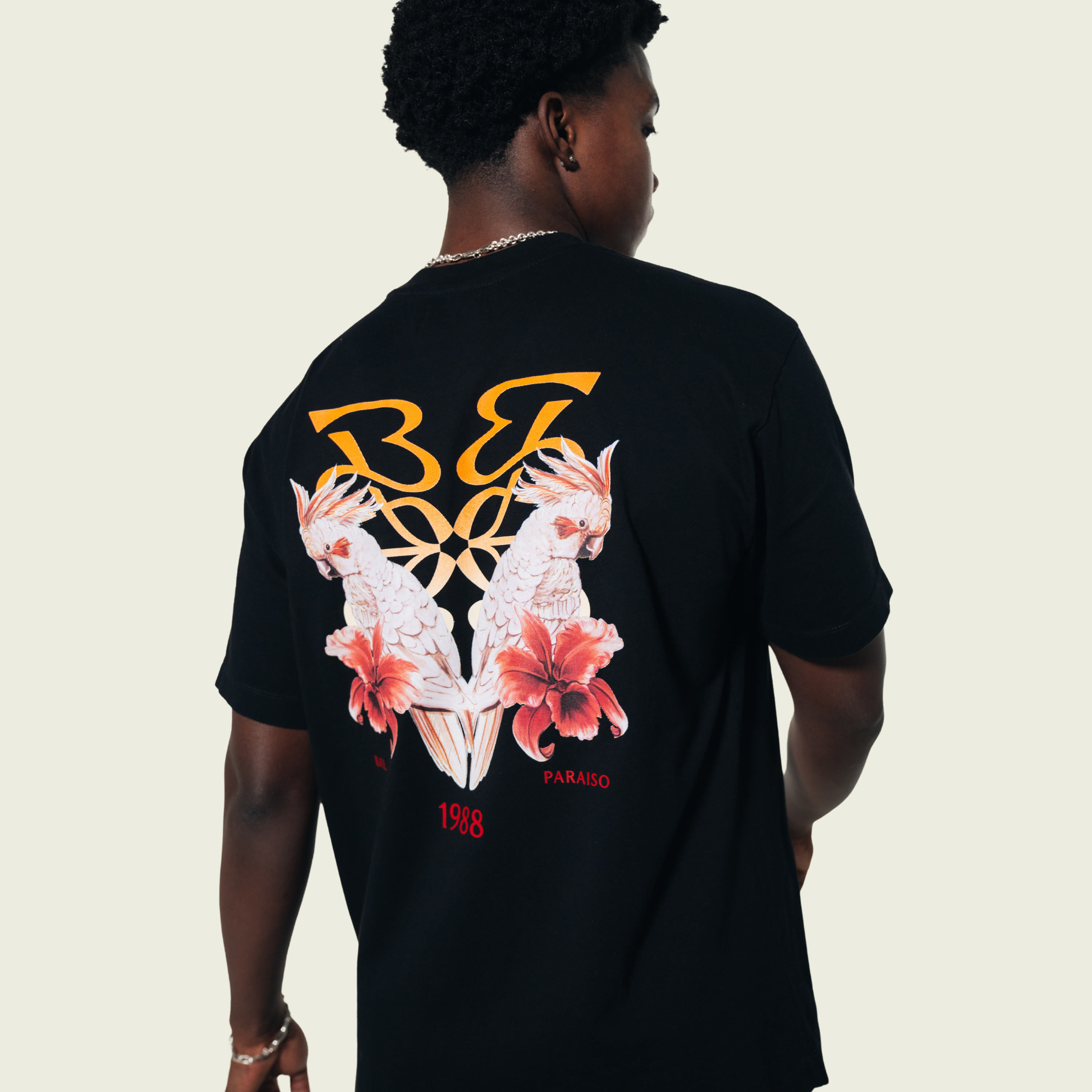 ROYAL DUET BLACK T-SHIRT