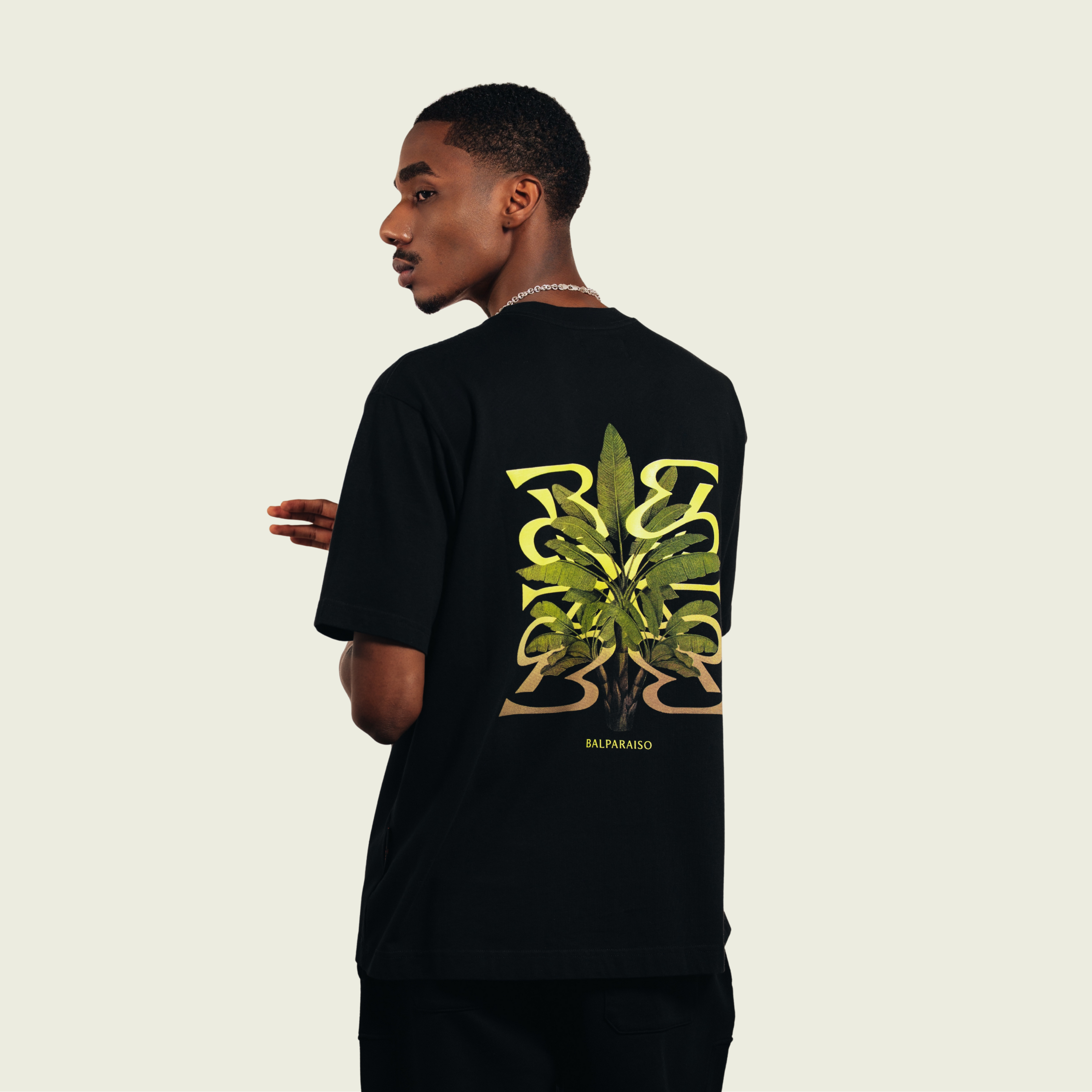 T SHIRT SELVA PRIVE BLACK